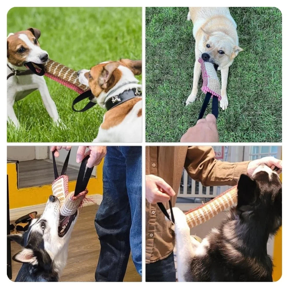 Dog Training Toys Outdoor Interactive Tug of War Training Bite Stick Used as Pet Supplies for Training Medium to Large Dogs